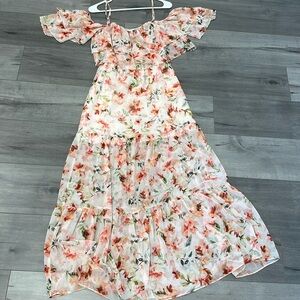 BB Dakota floral maxi dress